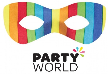 Rainbow Super Hero Mask