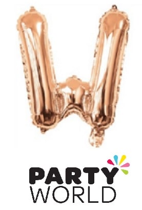 Rose Gold Letter Z Foil Mini Balloon
