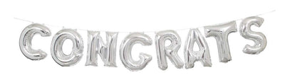 Foil Balloon Banner "CONGRATS" *air fill only