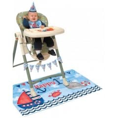 Nautical 1st Birthday High Chair Kit