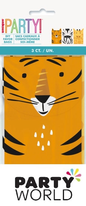 Safari Jungle Animal Party DIY Treat Bag Kit (3)