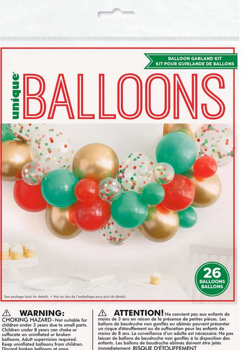 Confetti Balloon Garland Party Decorating Kit