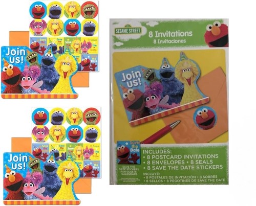 Sesame Street Temporary Tattoos (8pk)