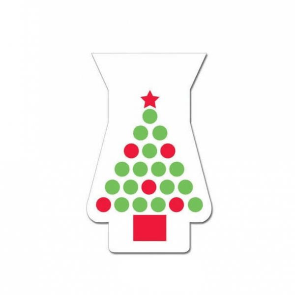 Shaped Tree Dots Cello Treat Bags (20)