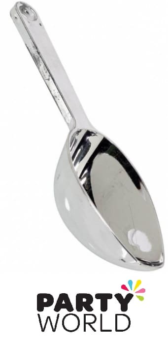 Red Plastic Candy Scoop