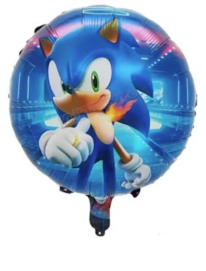 Sonic The Hedgehog Foil Balloon