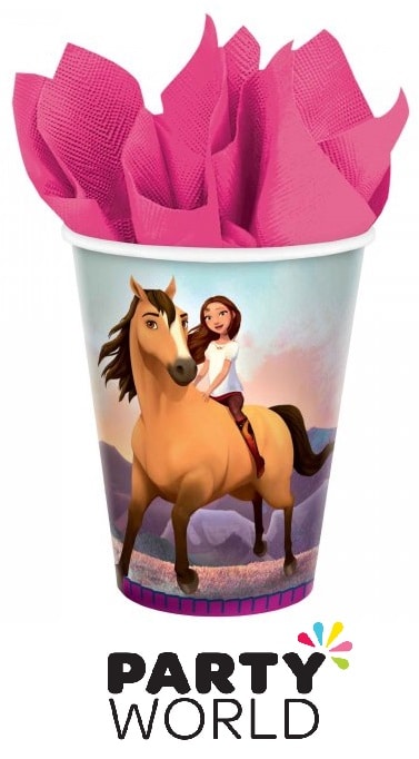 Riding Free Horse Party 9oz Paper Cups (8)