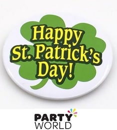 St Patrick's Round Badge