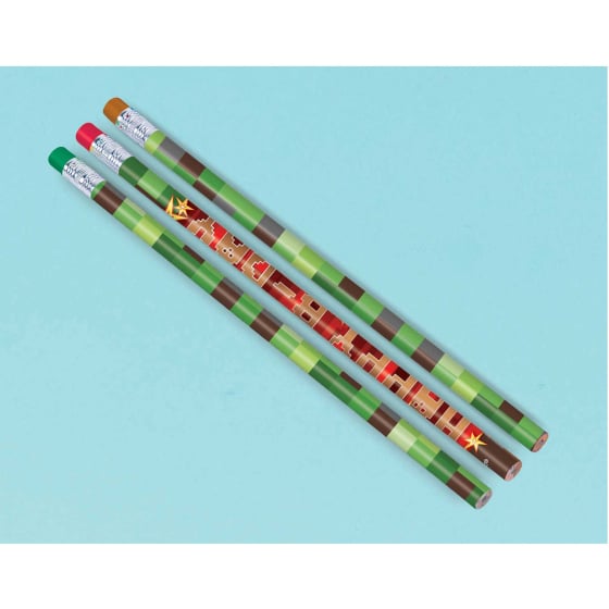 TNT Minecraft Party Pencil Favours (12)