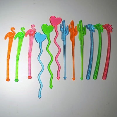 Hawaiian Luau Swizzle Sticks 10pk