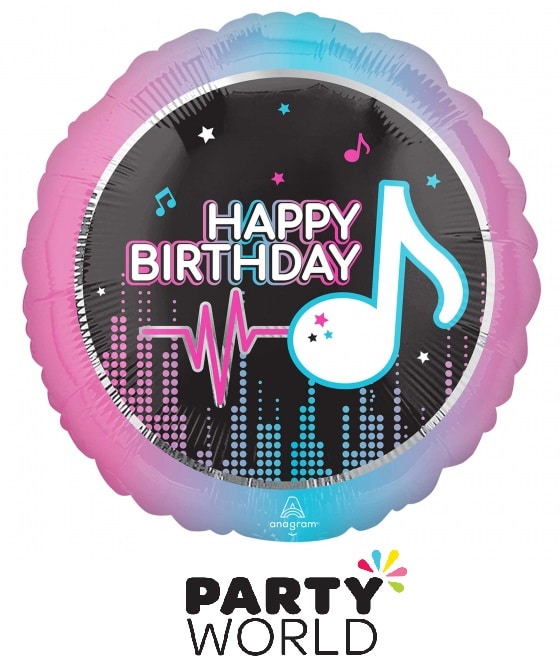 Fairy Party Happy Birthday 45cm Foil Balloon