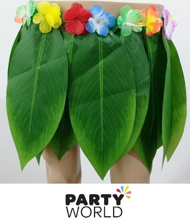 Tropical Hula Skirt 30cm long - Child size