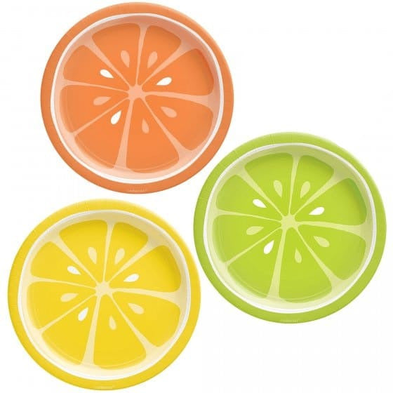 Watermelon Summer Party Paper Plates 7in (8pk)