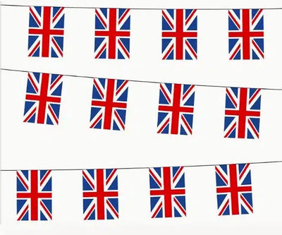 Union Jack Flag Banner Bunting (14 flags)