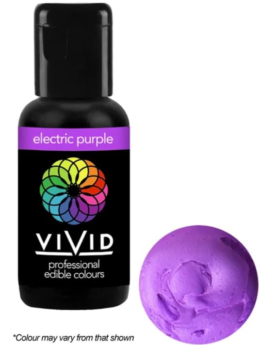 Vivid Professional Edible Gel Colour 21g - Electric Pink