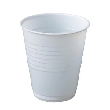 Plastic Insert Cup 200ml White 50pk
