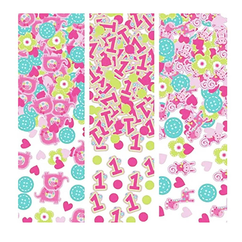 Jungle 1st Birthday Girl Scatters