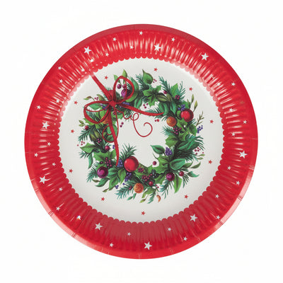 Christmas Paper Plates 8pk