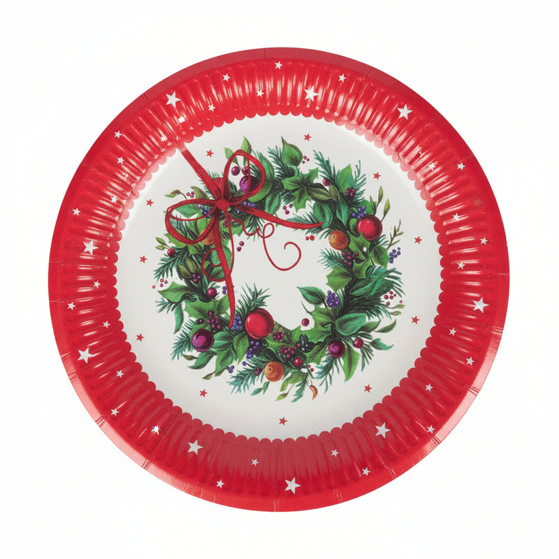 Christmas Paper Plates 8pk