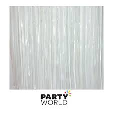 White Foil Curtain 1 x 2m