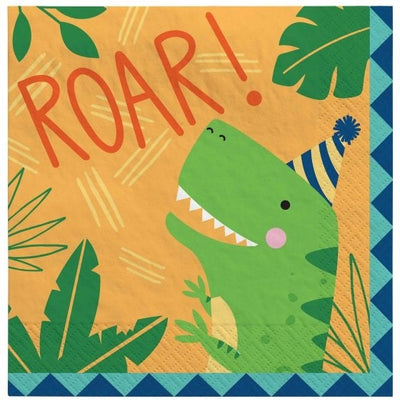 Dino-Mite Party Napkins image 0