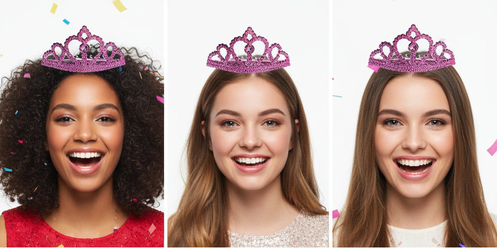 Team Bride Tiaras 6pk image 0