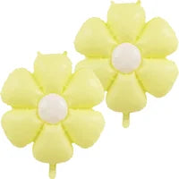 Foil Balloon Flowers 2pk - *AIR FILL ONLY*