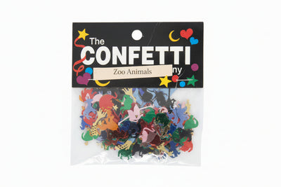 Zoo Animal Confetti - Assorted Mix