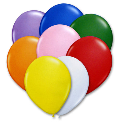 Party Balloons 12pk Assorted