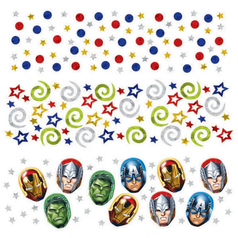 Avengers Assemble Table Confetti