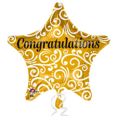 Foil Balloon 18" Congratulations Star image 0