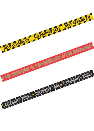 Hollywood Party Tape 3pk image 0