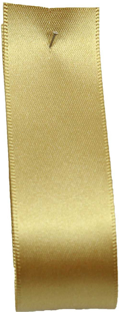 Wedding Car Ribbon 25m Gold Satin image 0
