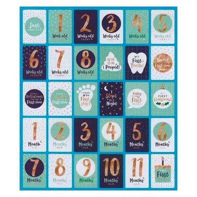 My First Birthday! - Baby Milestone Cards