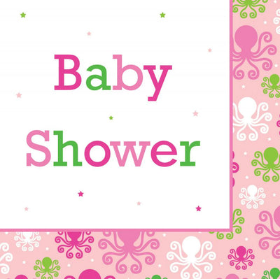 Ocean Preppy Girl Baby Shower Luncheon Napkins (16)