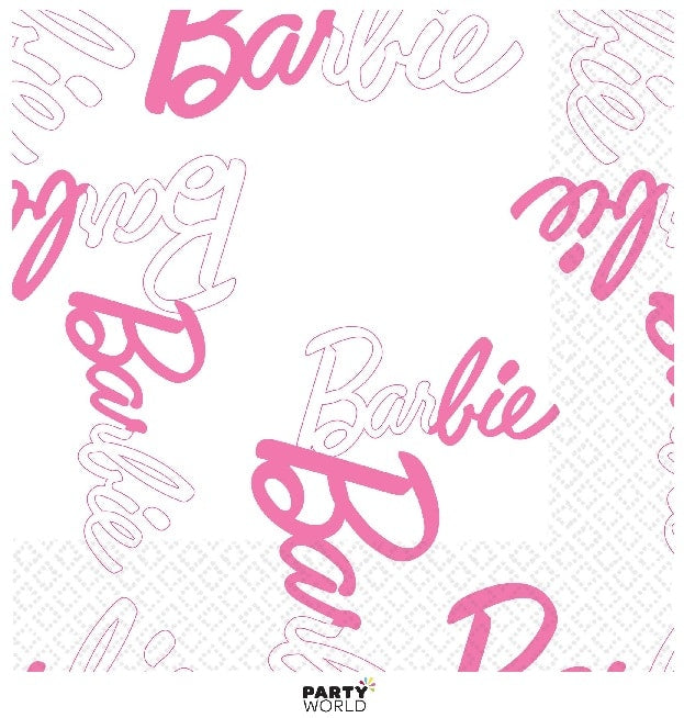 Barbie Party Luncheon Napkins 10pk