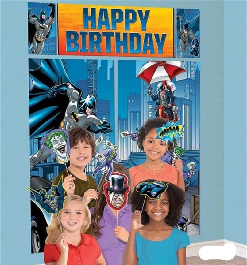 Batman Birthday Wall Decorating Kit