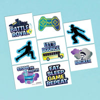 Battle Royal Party Temporary Tattoos (8pk)