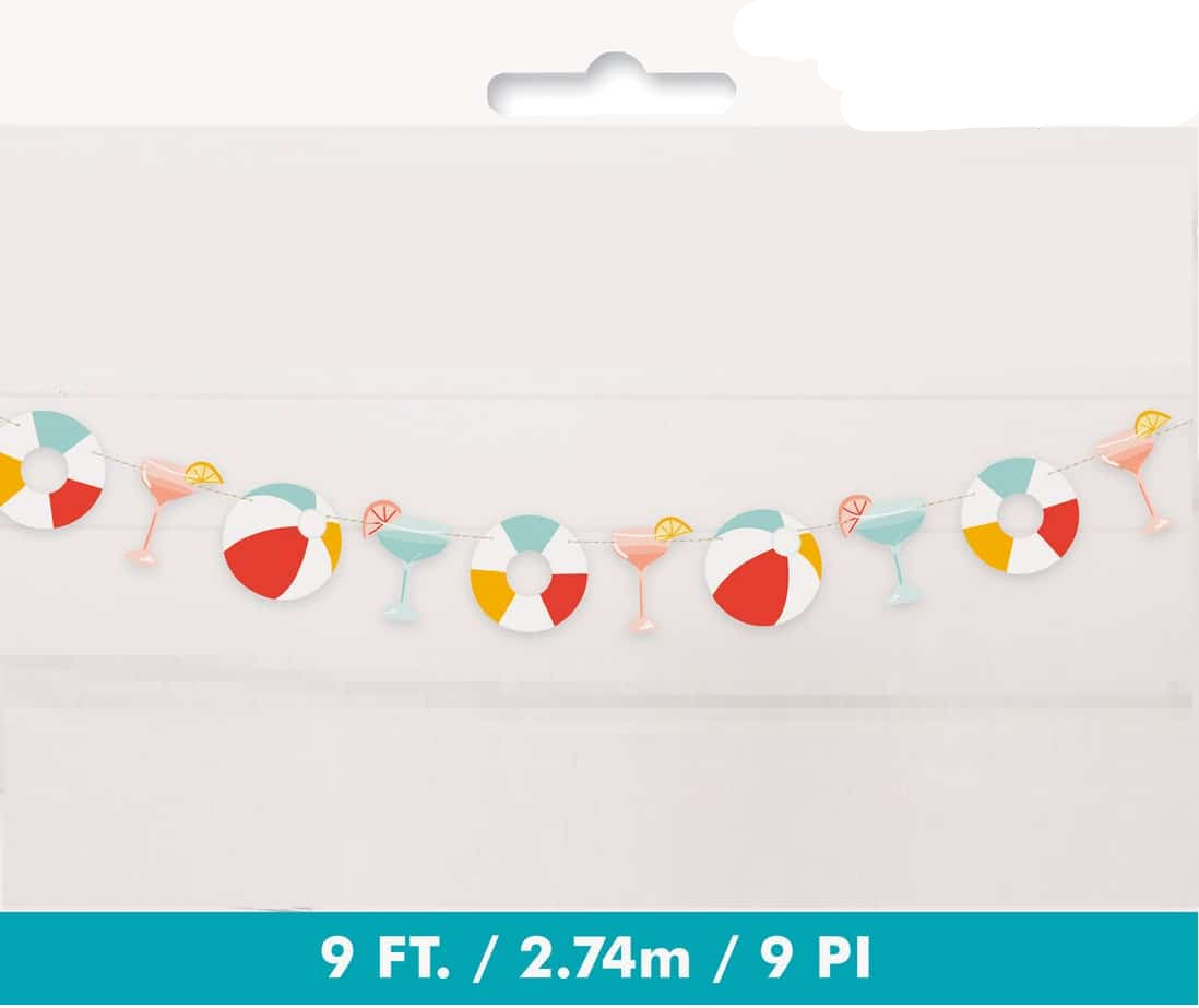 Beach Party Garland 2.7m