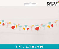 Beach Party Garland 2.7m