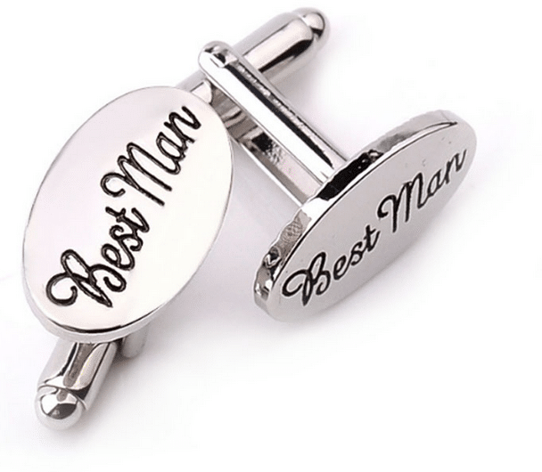 Best Man Wedding Cufflinks (1pair) - seconds