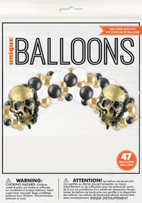 Balloon Arch Kit Black & Gold