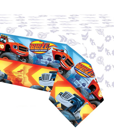 Blaze And The Monster Machines Party Plastic Tablecover