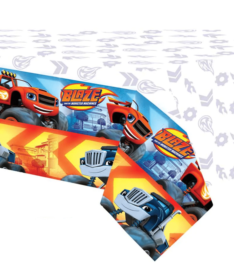Blaze And The Monster Machines Party Plastic Tablecover