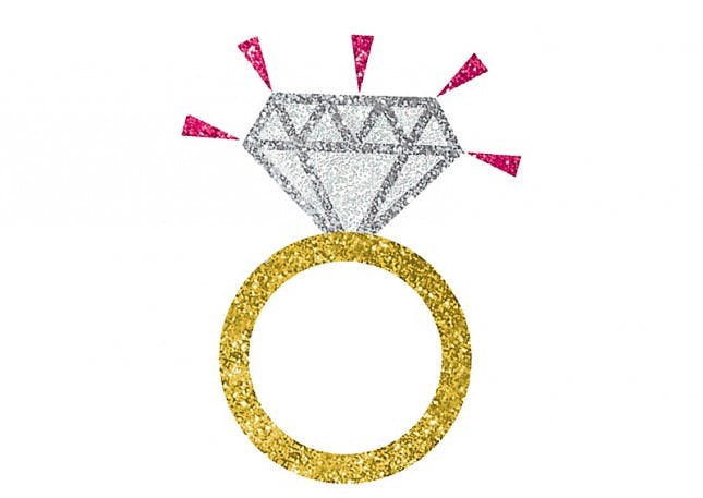 Team Bride Temporary Jewelry