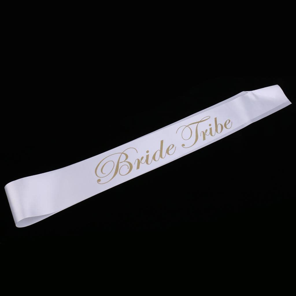 Bride Tribe Satin Sash