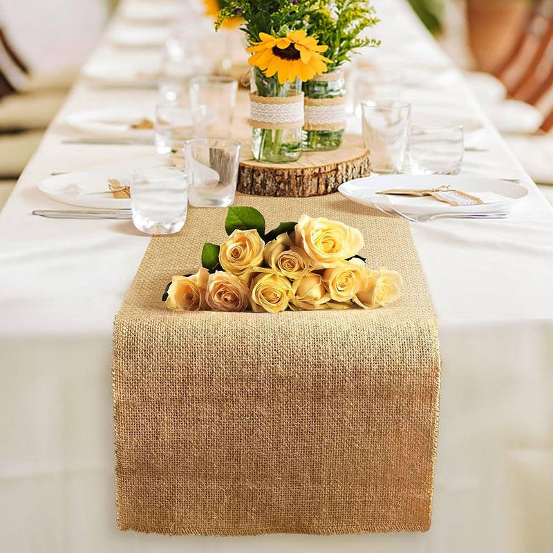 Burlap Table Runner