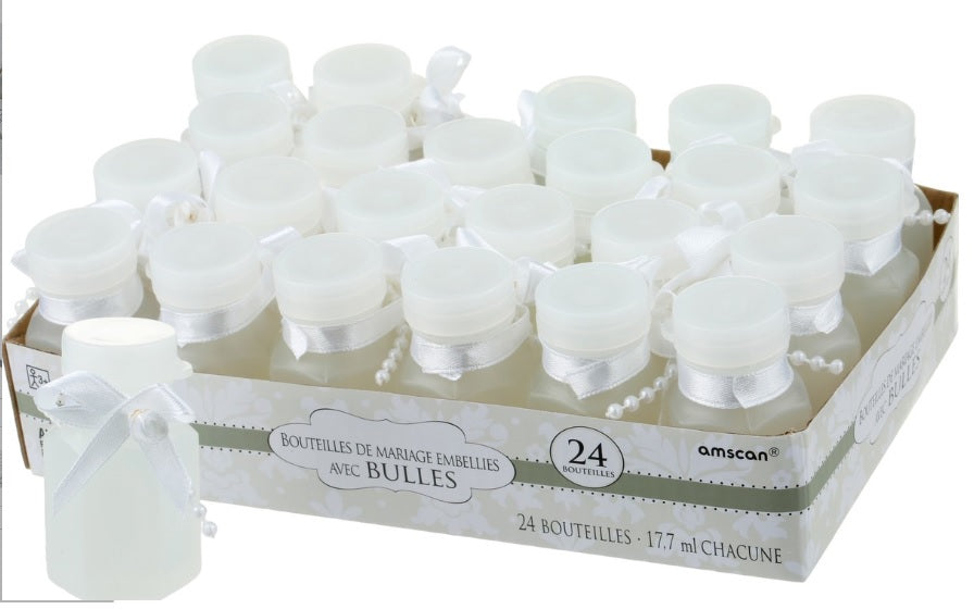 Wedding Favour Bubbles 24pk image 0