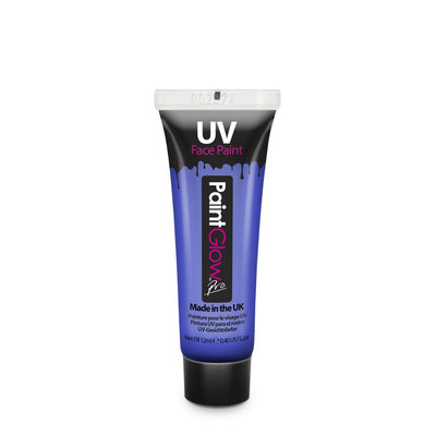 UV Face &amp; Body Paint 12ml - Blue image 0