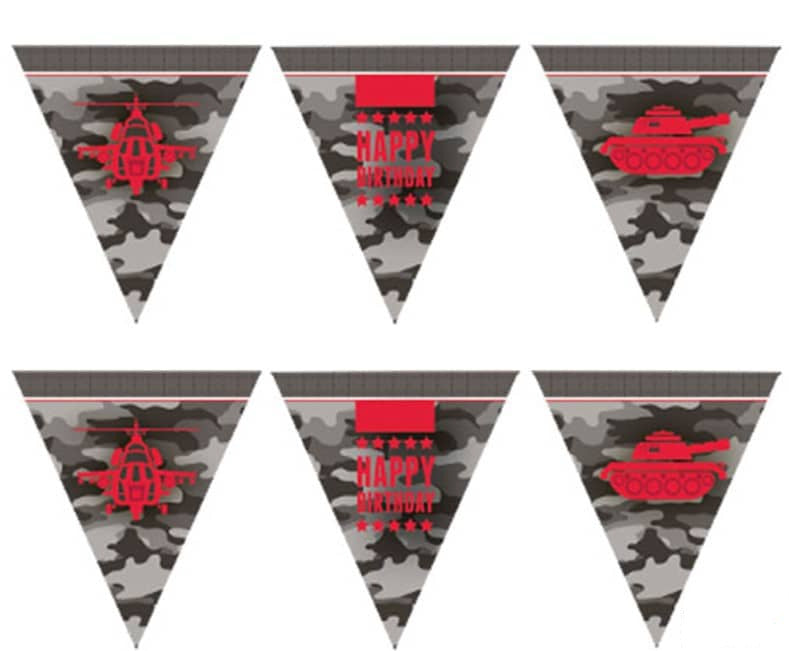 Operation Camouflage Flag Banner